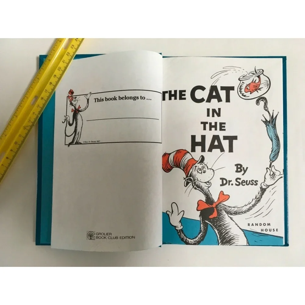 The Cat in the Hat AND The Cat in the Hat Comes Back LOT of 2 Dr. Seuss Books